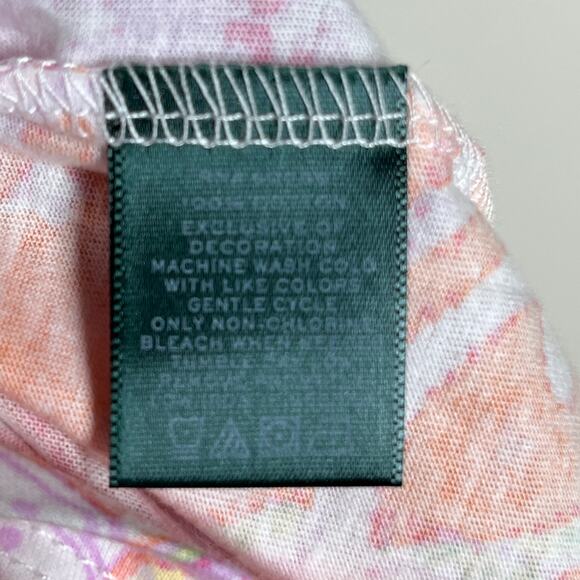 Lauren Ralph Lauren Puff Sleeve Paisley Print Peasant Blouse Pink Combo Size Med - Picture 11 of 11